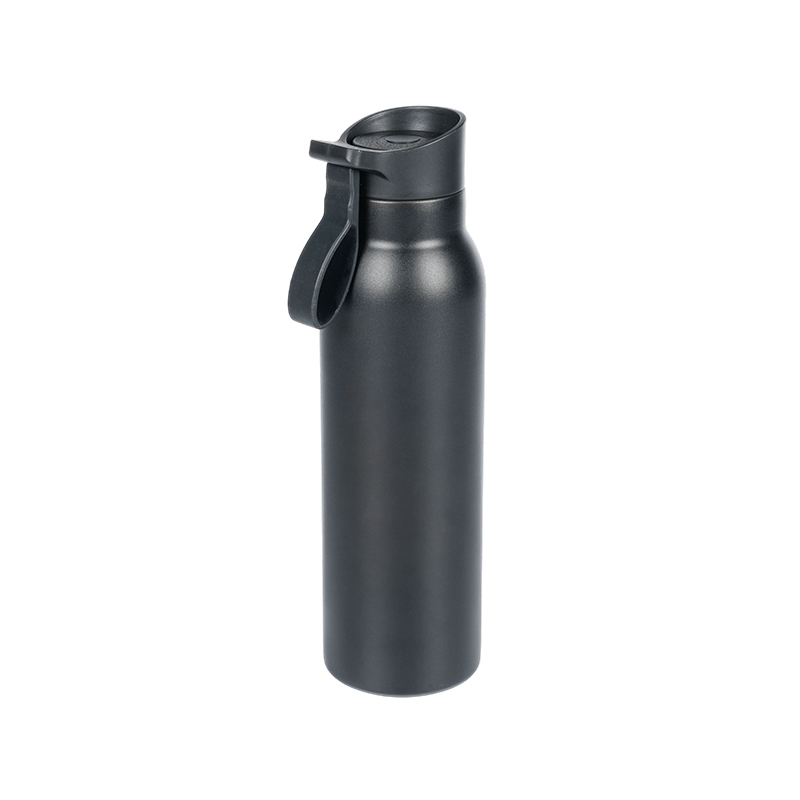 550ml Vacuum Water bottle with Push button and Carry Belt