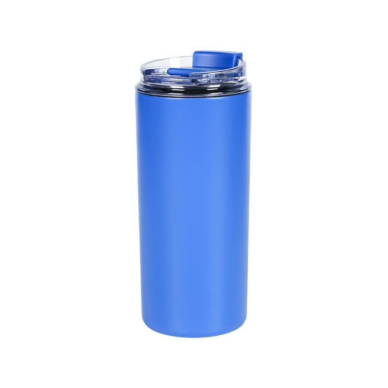 Thermal Tumbler With Transparent Foldable Lid