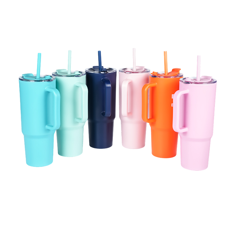 40oz Reusable double walled Plastic (PP) Travel Mug