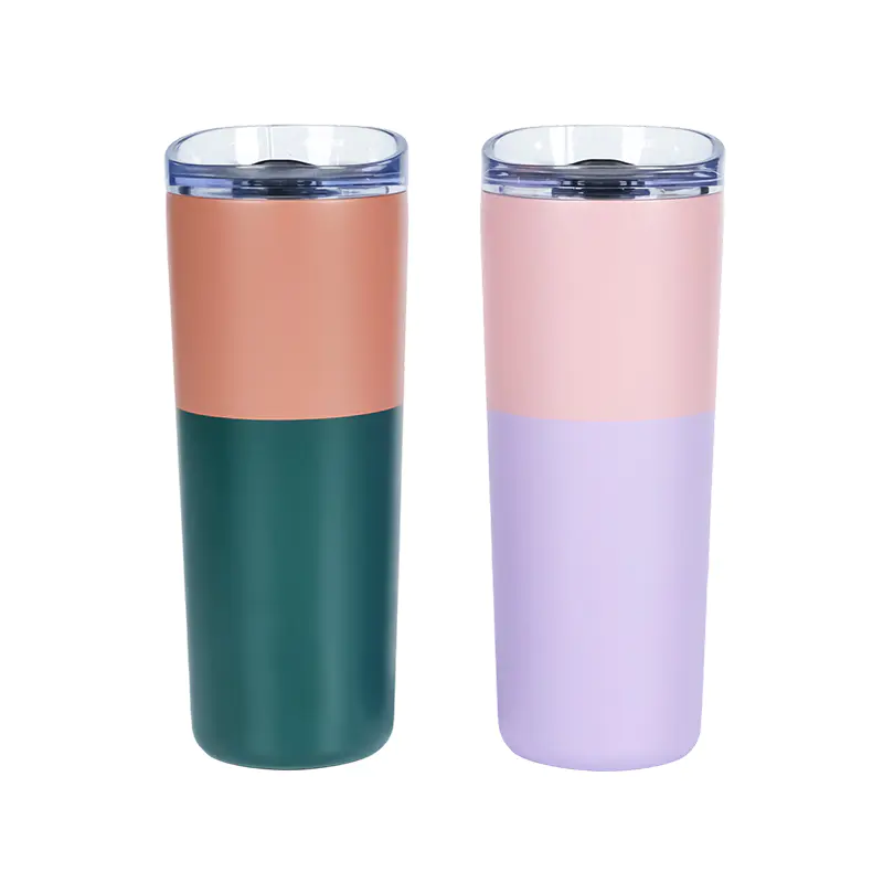 Thermos Tumbler with Slide Lock Lid