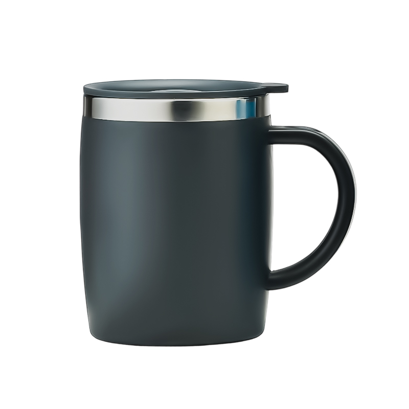 Double Wall Desk Mug With Carry Handle