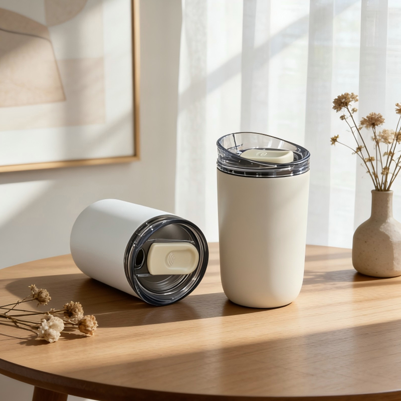 300ml Easy-Grab Thermo Mug with alternative non-leaking top