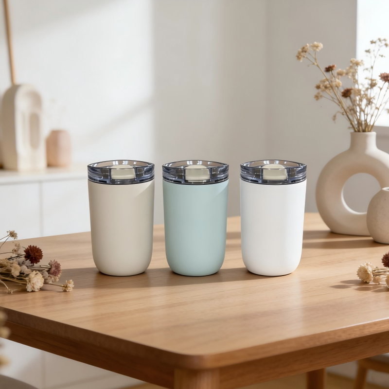 300ml Easy-Grab Thermo Mug with alternative non-leaking top