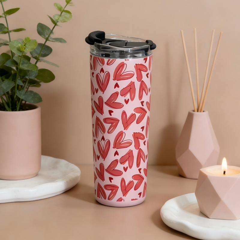 2-in-1 Vacuum Cup with Straw Lid